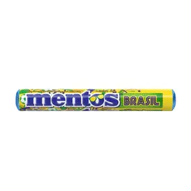 Bala de Goma Drops Mentos Maçã Verde e Limão com 14 Unidades
