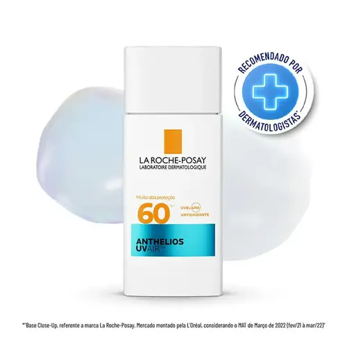 Protetor Solar La Roche-Posay Anthelios UVAIR FPS60 Sem Cor 45ml