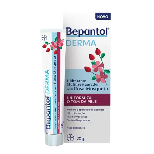 Hidratante Multirrestaurador com Rosa Mosqueta Bepantol Derma 20g