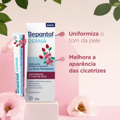 Hidratante Multirrestaurador com Rosa Mosqueta Bepantol Derma 20g