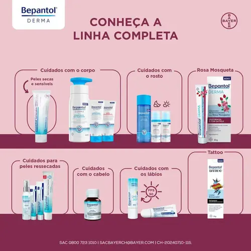 Hidratante Multirrestaurador Bepantol Derma com Rosa Mosqueta 20g