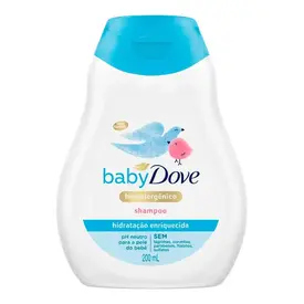Shampoo Infantil Dove Baby Infantil Hidratação Enriquecida 200ml