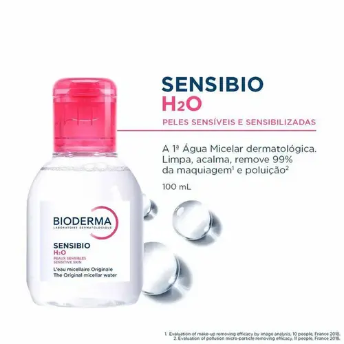 Água Micelar Bioderma Sensibio H2O Calmante - 100ml