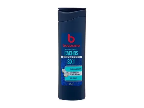 Shampoo Bozzano Cachos e Crespos 3x1 325ml