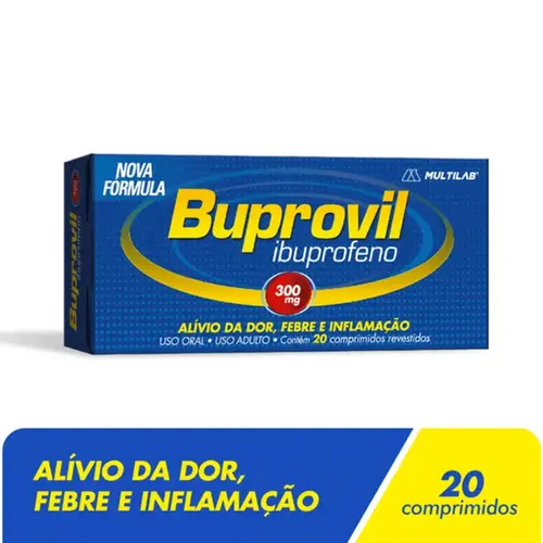 Buprovil 300mg 20 Comprimidos - Multilab