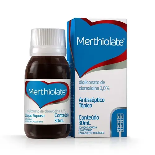 Antisséptico Merthiolate Solução Aquosa 30ml