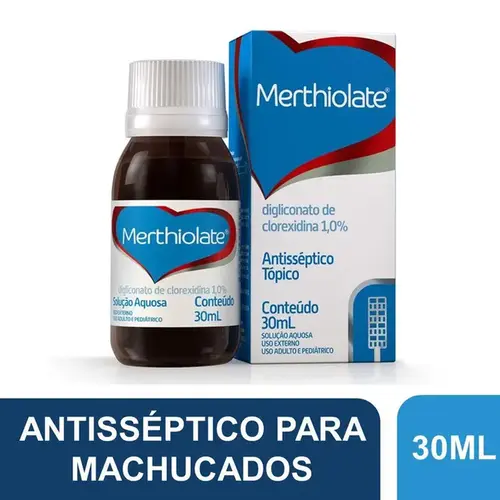 Antisséptico Merthiolate Solução Aquosa 30ml