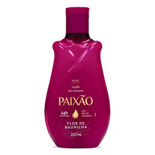 Loção Hidratante Corporal Paixão Flor de Baunilha 200ml