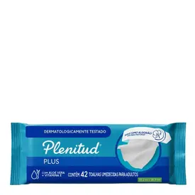 Lenço Íntimo Umedecido Plenitud 42 Unidades