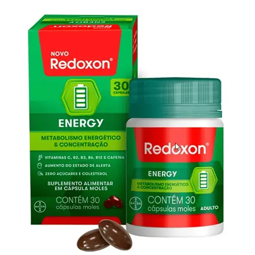 Multivitamínico Redoxon Energy 30 Cápsulas