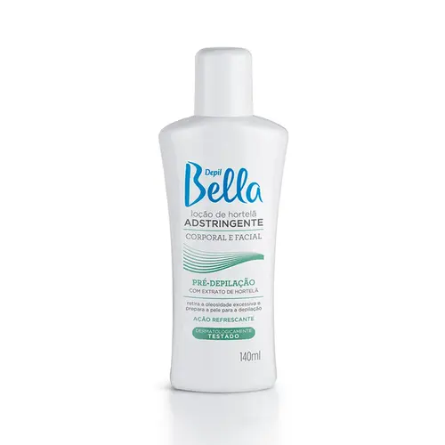 Loção Adstringente de Hortelã Depil Bella Facial e Corporal 140ml
