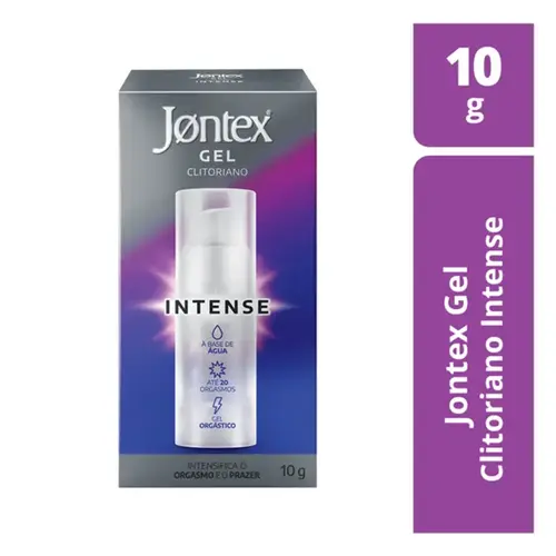 Gel Íntimo Clitoriano Intense Jontex Caixa 10g