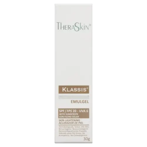 Clareador da Pele Emulgel Klassis Theraskin FPS20 30g
