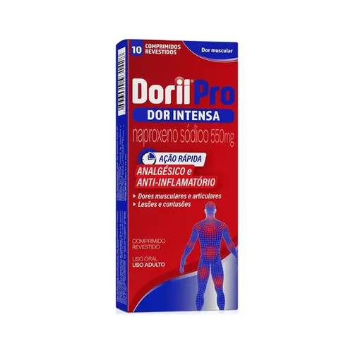 Doril Pro 550mg 10 Comprimidos