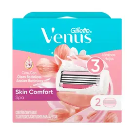 Carga Refil Aparelho de Depilação Gillette Venus Spa Refil 2 Unidades