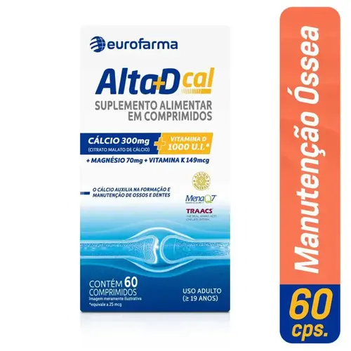 Suplemento Alimentar Alta D Cal 300mg 60 Comprimidos