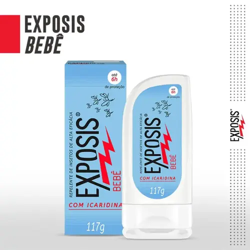 Repelente em Gel Exposis Bebê com Icaridina 117ml
