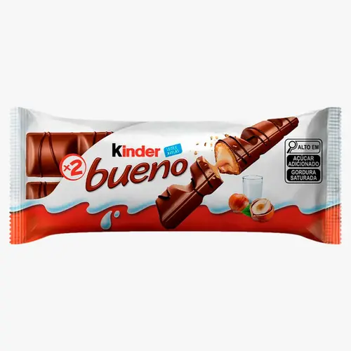 Chocolate Wafer Kinder Bueno Recheio Avelã 43g