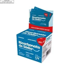 Bicarbonato de Sódio ADV Farma 10 Sachês de 2,5g