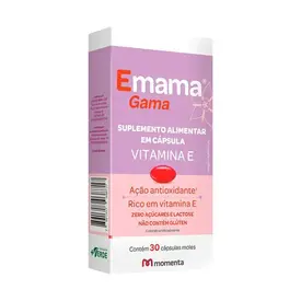 Suplemento Alimentar Emama Gama 30 Cápsulas Moles