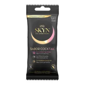 Preservativo Blowtex Skyn Cocktail com 6 Unidades