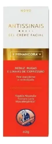 Creme Facial Antissinais Minancora 40g