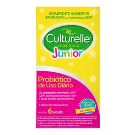 Culturelle Probiótico Júnior 6 Sachês