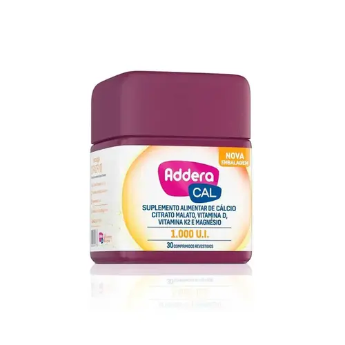 Addera Cal 1.000Ui 30 Comprimidos