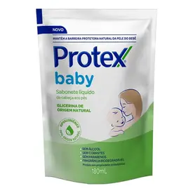 Refil Sabonete Líquido Protex Baby Glicerina 180ml
