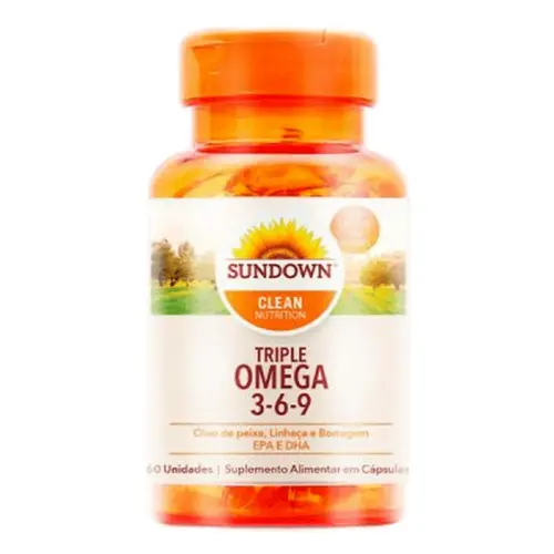 Triple Ômega 3-6-9 Sundown 60 Cápsulas