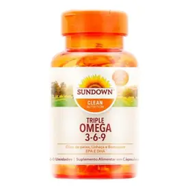 Triple Ômega 3-6-9 Sundown 60 Cápsulas