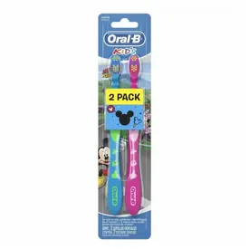 Escova de Dente Infantil Oral B Kids Mickey 2 Unidades