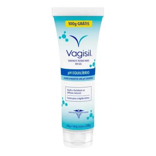 Sabonete Íntimo em Gel Vagisil Prevent Plus Ph Equilibrio 300ml