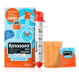 Rinosoro Alto Volume Baby 15 Saches + Seringa 20ml