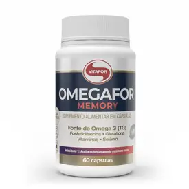 Omegafor Memory Vitafor 1000mg 60 Cápsulas