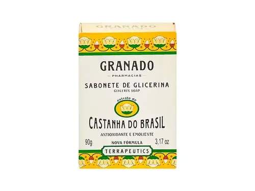 Sabonete em Barra Granado Castanha Do Brasil Antioxidante e Emoliente 90g