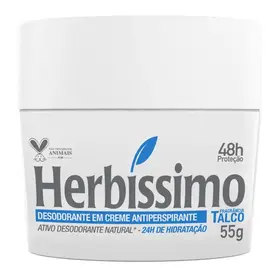 Desodorante Herbíssimo Talco em Creme 55g