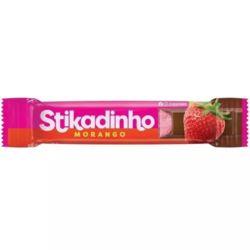 Chocolate Neugebauer Stikadinho Morango 12g