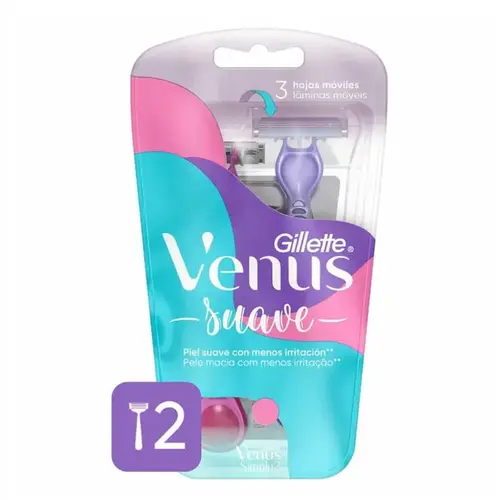 Aparelho de Depilação Gillette Venus Simply 2 Unidades