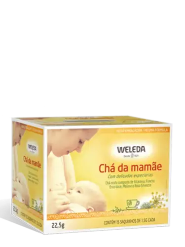 Chá da Mamãe para Amamentação Weleda 15 Sachês