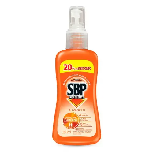 Repelente SBP Advanced Spray Family Com Icaridina 100ml