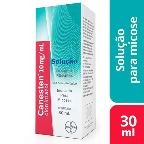 Antimicótico Canesten 10mg Solução Dermatológica 30ml