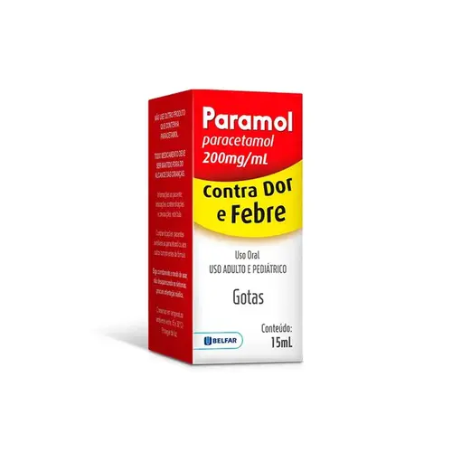 Paracetamol 200mg Belfar Genérico 15ml