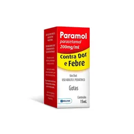 Paracetamol 200mg Belfar Genérico 15ml