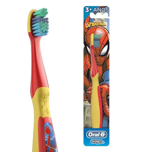 Escova de Dente Infantil Oral B Stages Spider-Man 1 Unidade