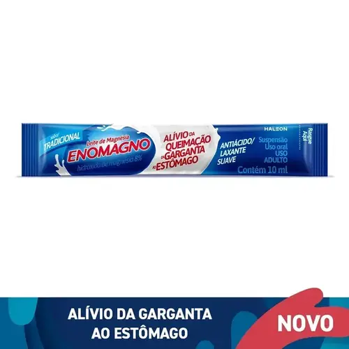 Leite de Magnésia Eno Sachê Tradicional 10ml