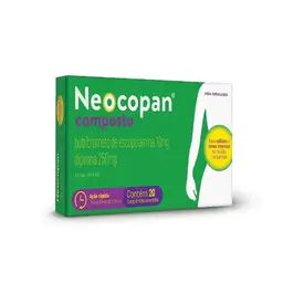 Neocopan Composto 10mg + 250mg 20 Comprimidos
