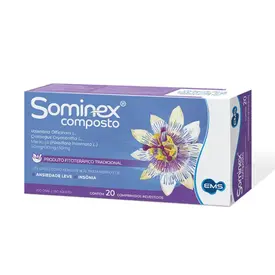 Sominex Composto 20 Cápsulas Ems
