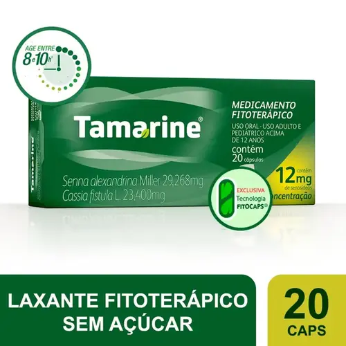 Tamarine 20 Cápsulas