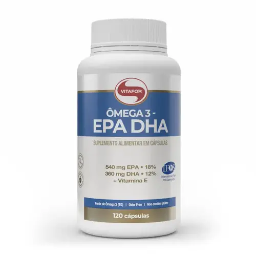 Omega 3 EPA DHA 120 Cápsulas - Vitafor